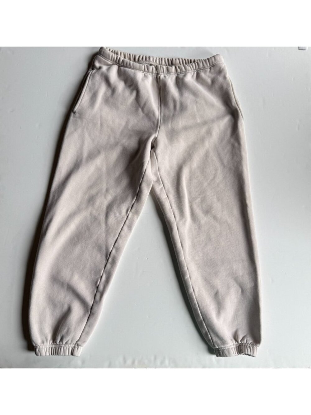 ARITZIA Super World Fleece Sweatpants - Sand Beige - Unisex Medium